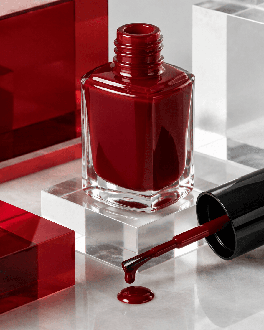 beauty-100-deep-red-nail-polish