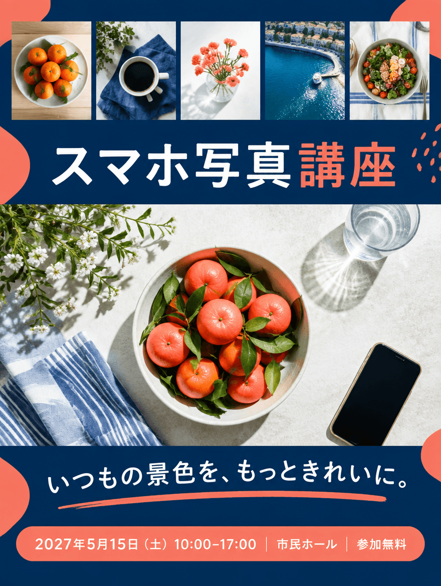 チラシ PRO 33 — スマホ写真講座