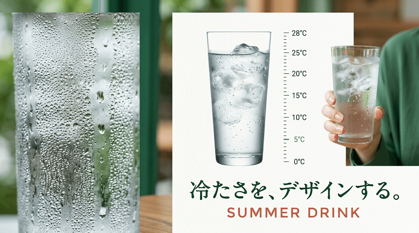 冷たさを、デザインする。
